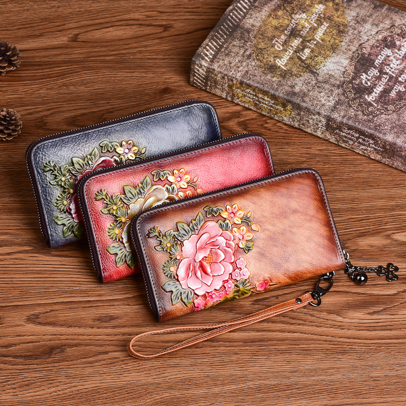Fiona - Retro Leather Wallet