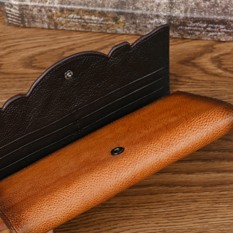 Luna - Retro Leather Wallet