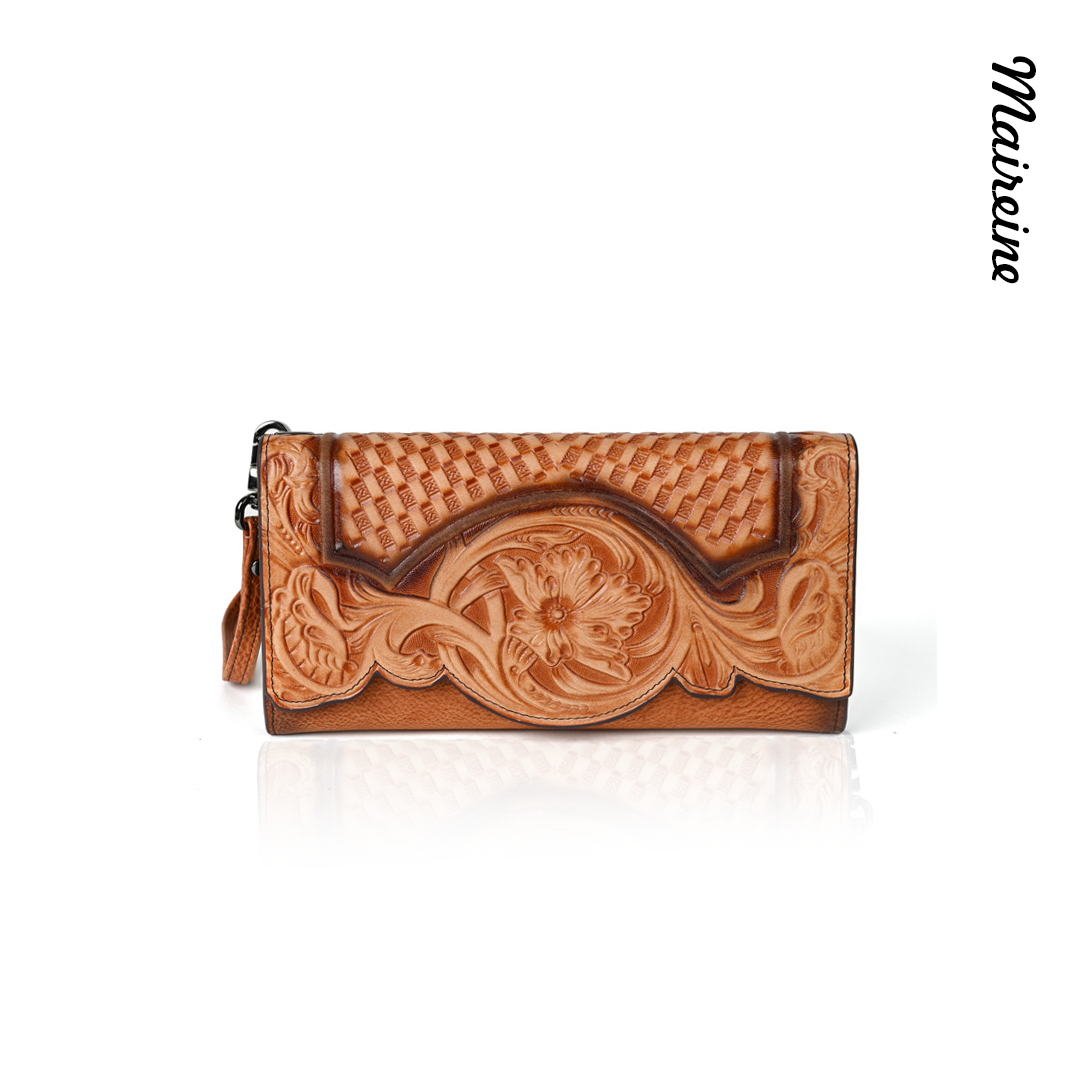 Luna - Retro Leather Wallet