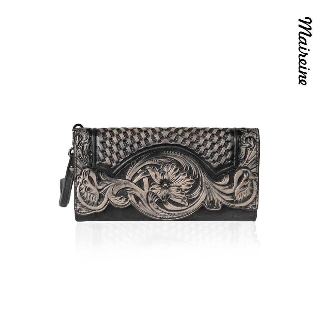 Luna - Retro Leather Wallet