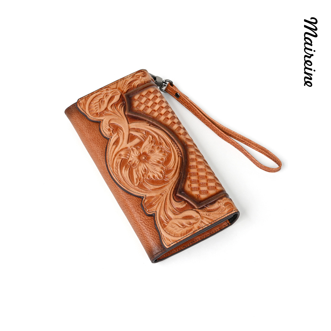 Luna - Retro Leather Wallet