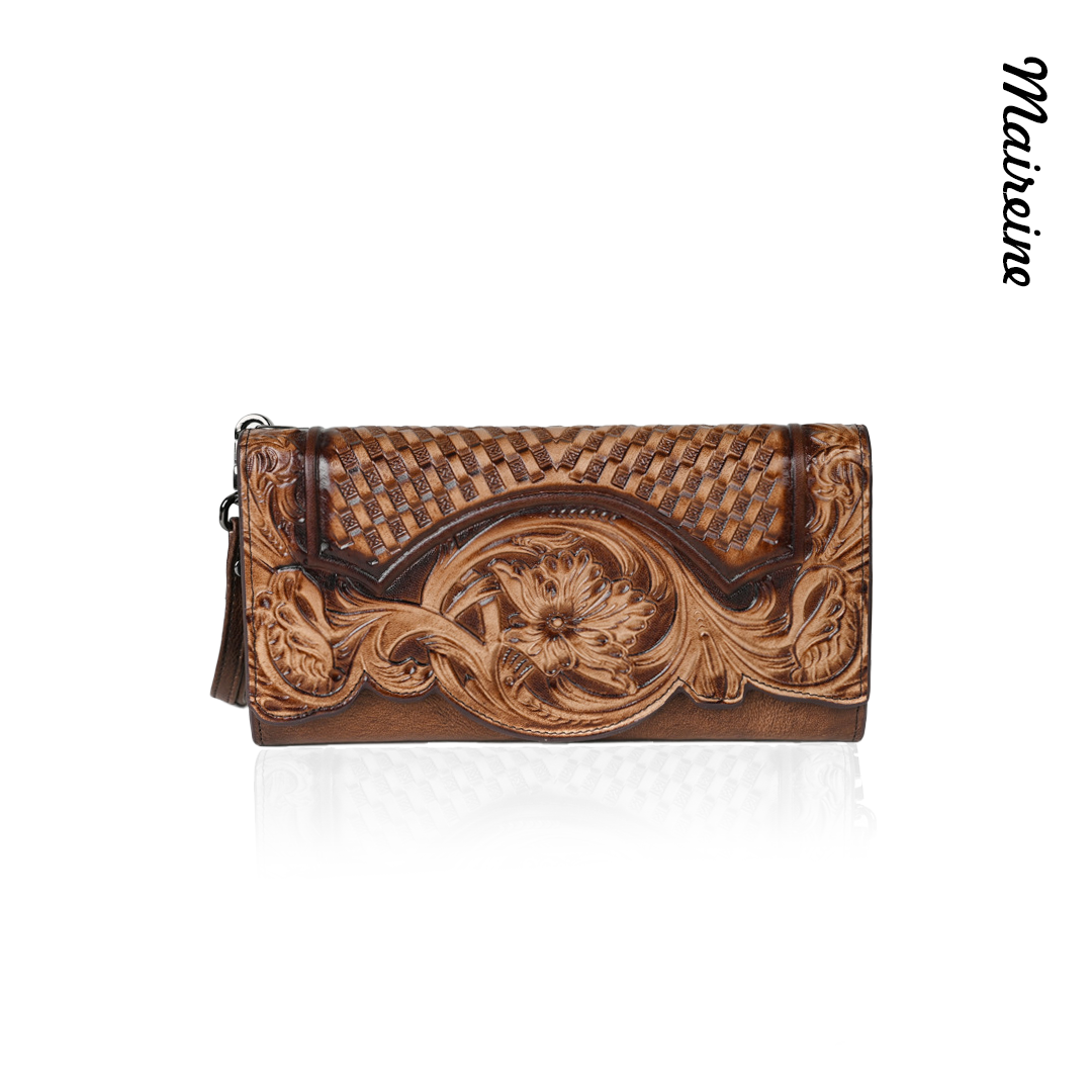 Luna - Retro Leather Wallet