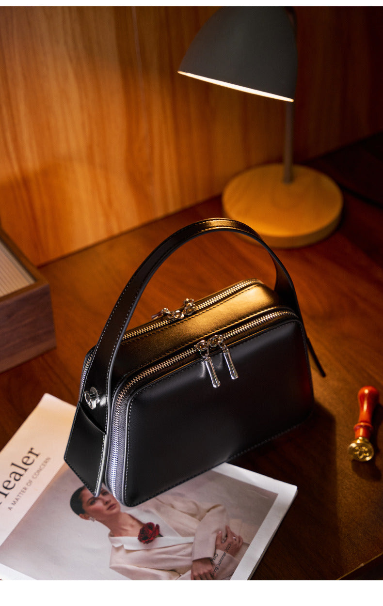 Adelina - Retro Genuine Leather Bag