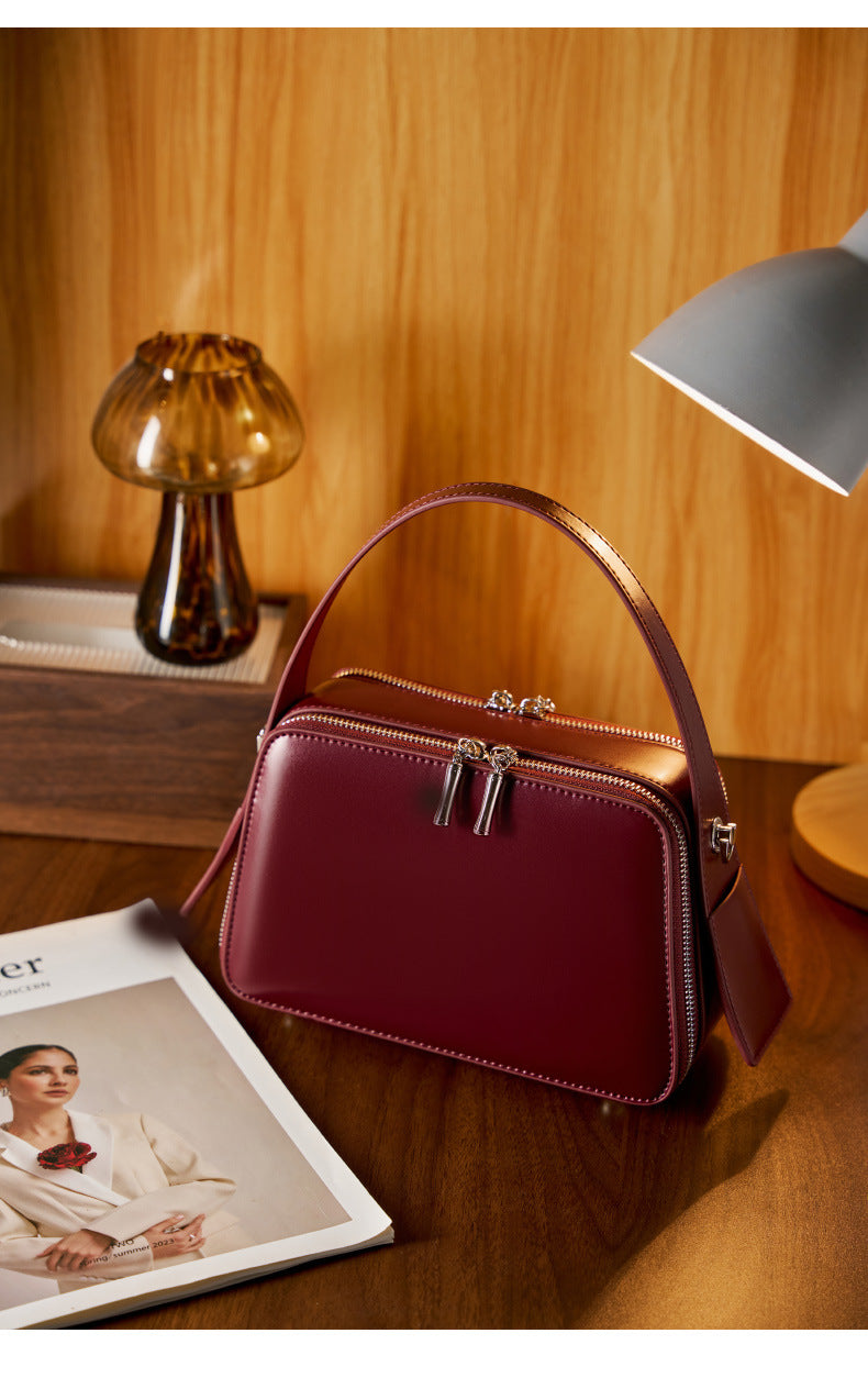 Adelina - Retro Genuine Leather Bag