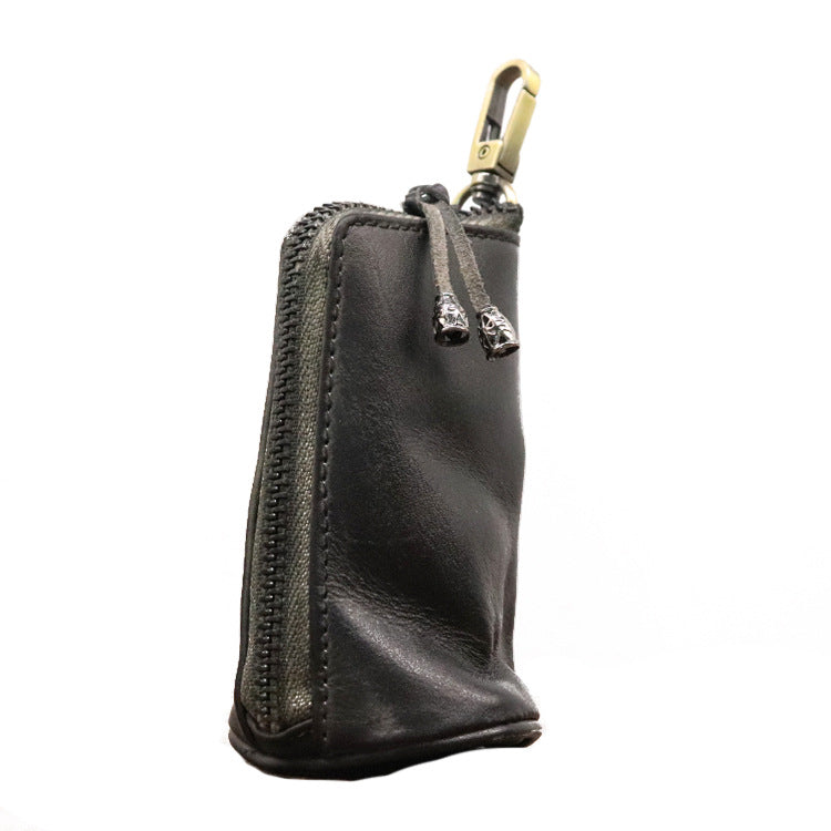 Elan - Retro Genuine Leather Key Bag