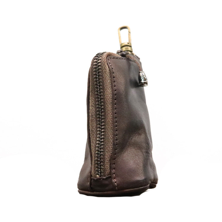 Elan - Retro Genuine Leather Key Bag