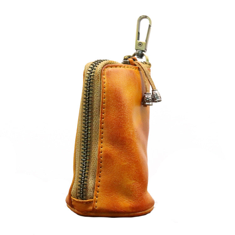 Elan - Retro Genuine Leather Key Bag