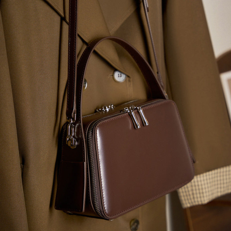 Adelina - Retro Genuine Leather Bag