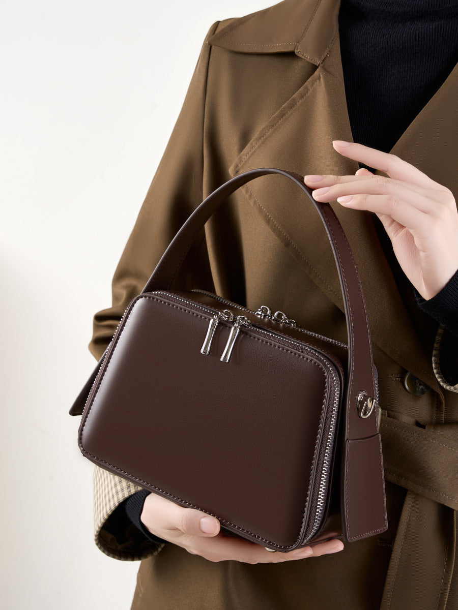 Adelina - Retro Genuine Leather Bag
