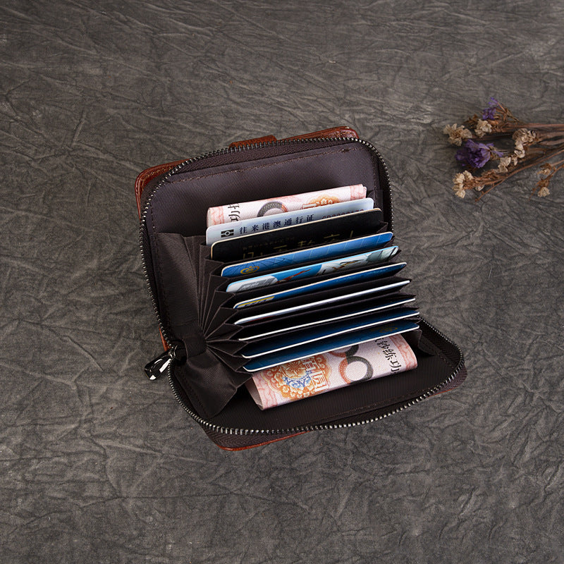 Clara- The Vintage Genuine Leather Wallet