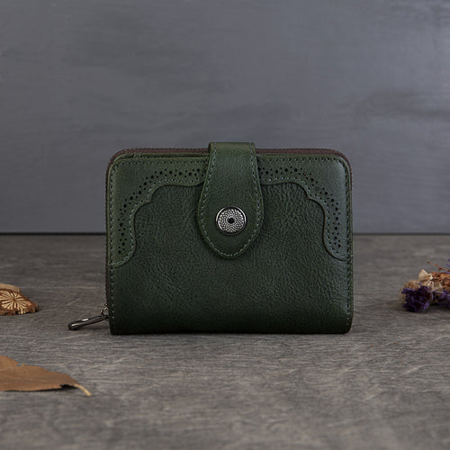 Clara- The Vintage Genuine Leather Wallet