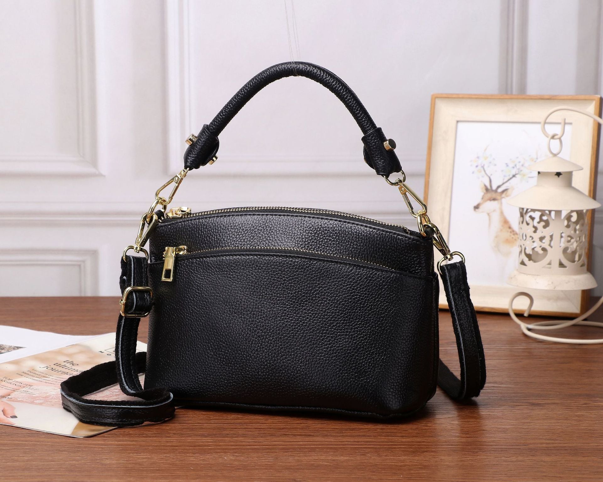 Clara - Retro Genuine Leather Bag
