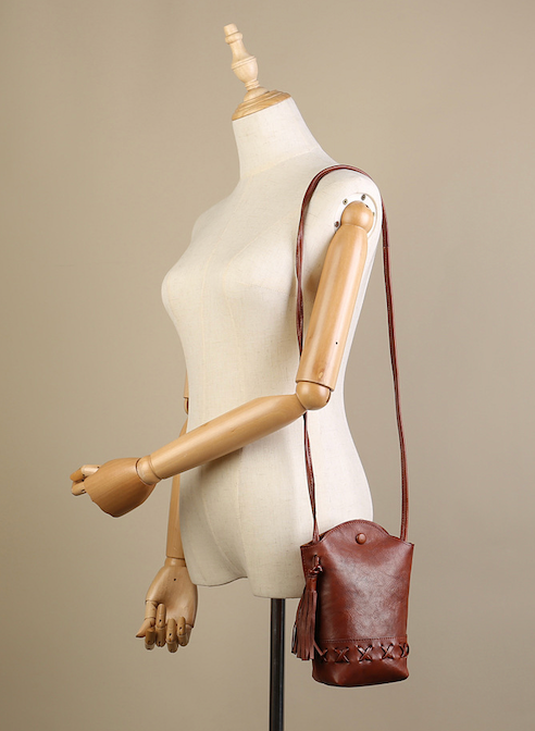 Elara - The Mini Genuine Leather Crossbody Phone Bag