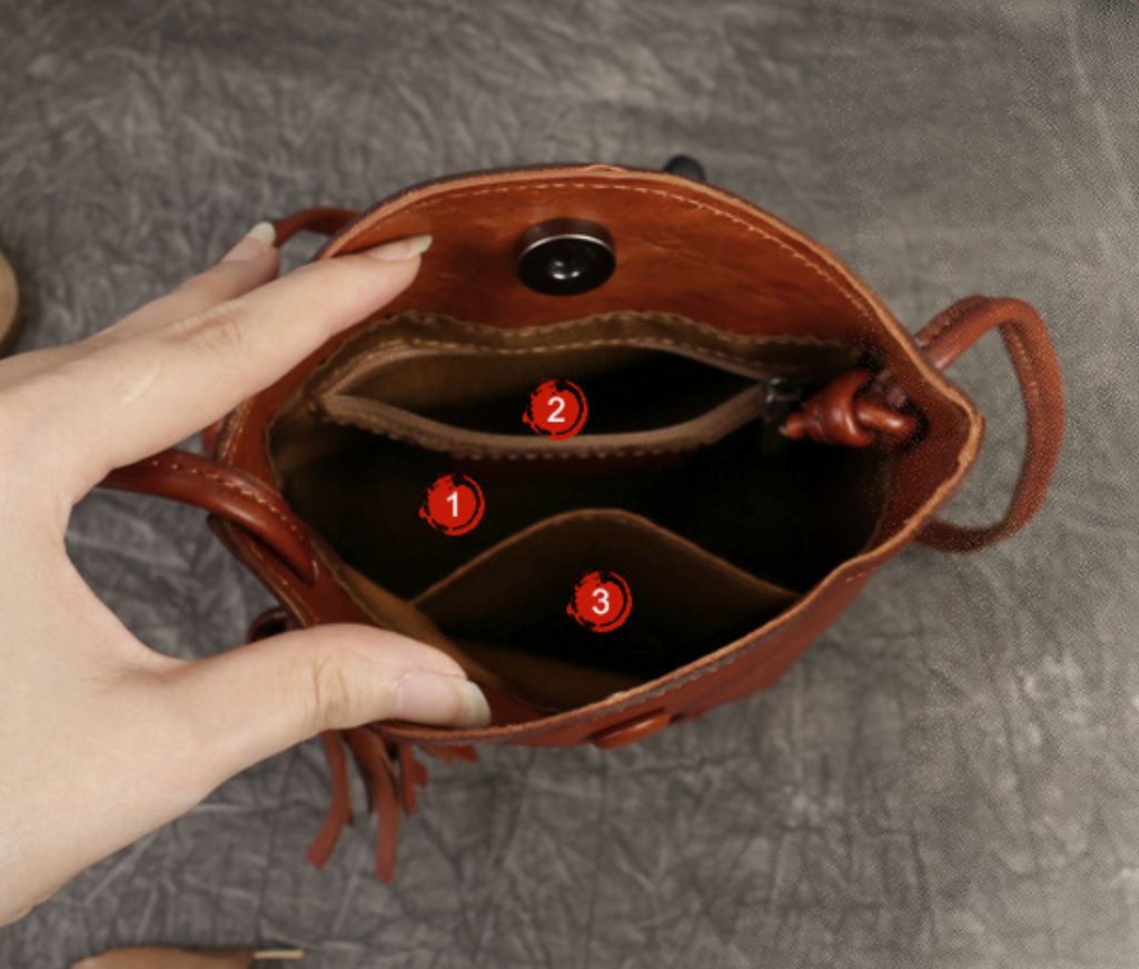 Elara - The Mini Genuine Leather Crossbody Phone Bag