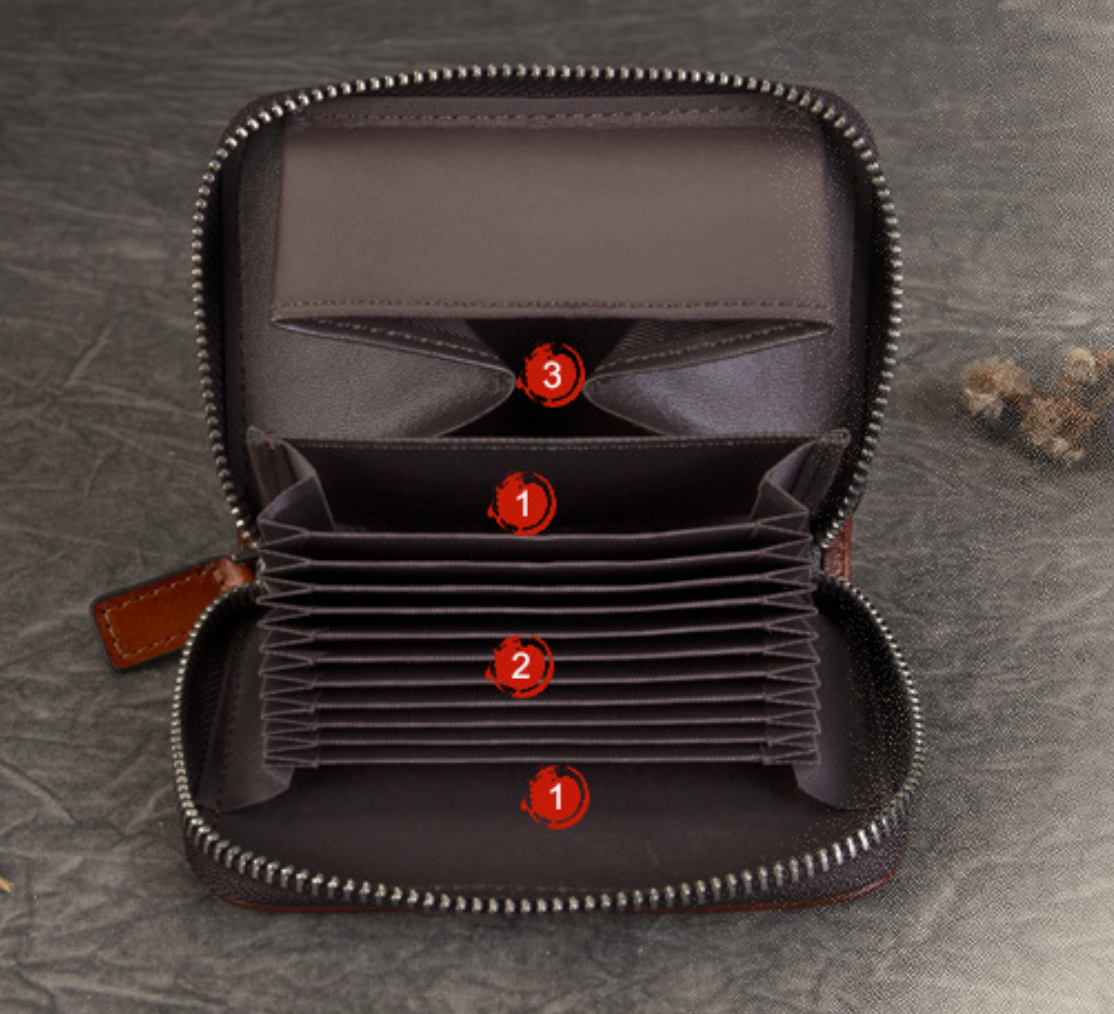 Zane - The Vintage Genuine Leather Wallet